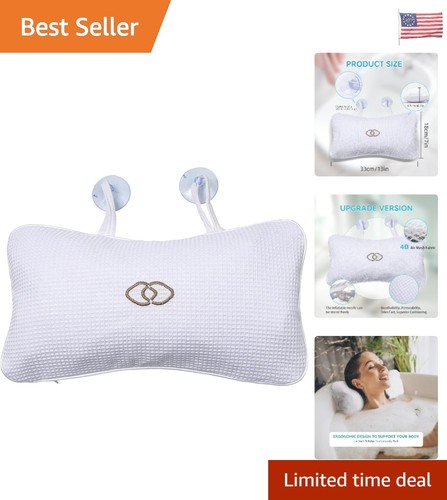 Anti slip spa - bath, pillow