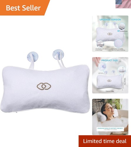 Anti slip bath pillow - anti-slip, soft