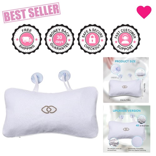 Anti slip bath - anti-slip, pillow
