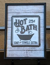 Hot Bath 25 Cents-Machine