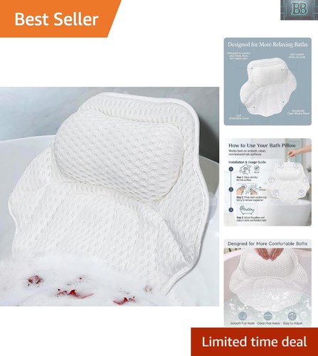 Spa bath pillow - pillow, for